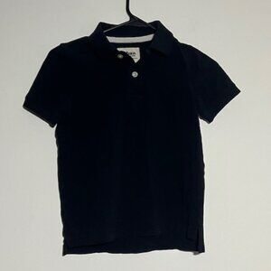 Urban Pipeline Black Collared Short Sleeve Shirt Size Small